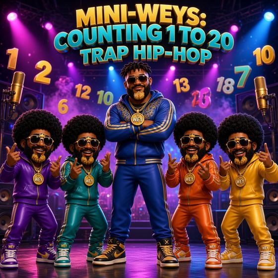 02 Mini-Weys Counting 1 to 20 (Trap Hip-Hop) — Vocal Version